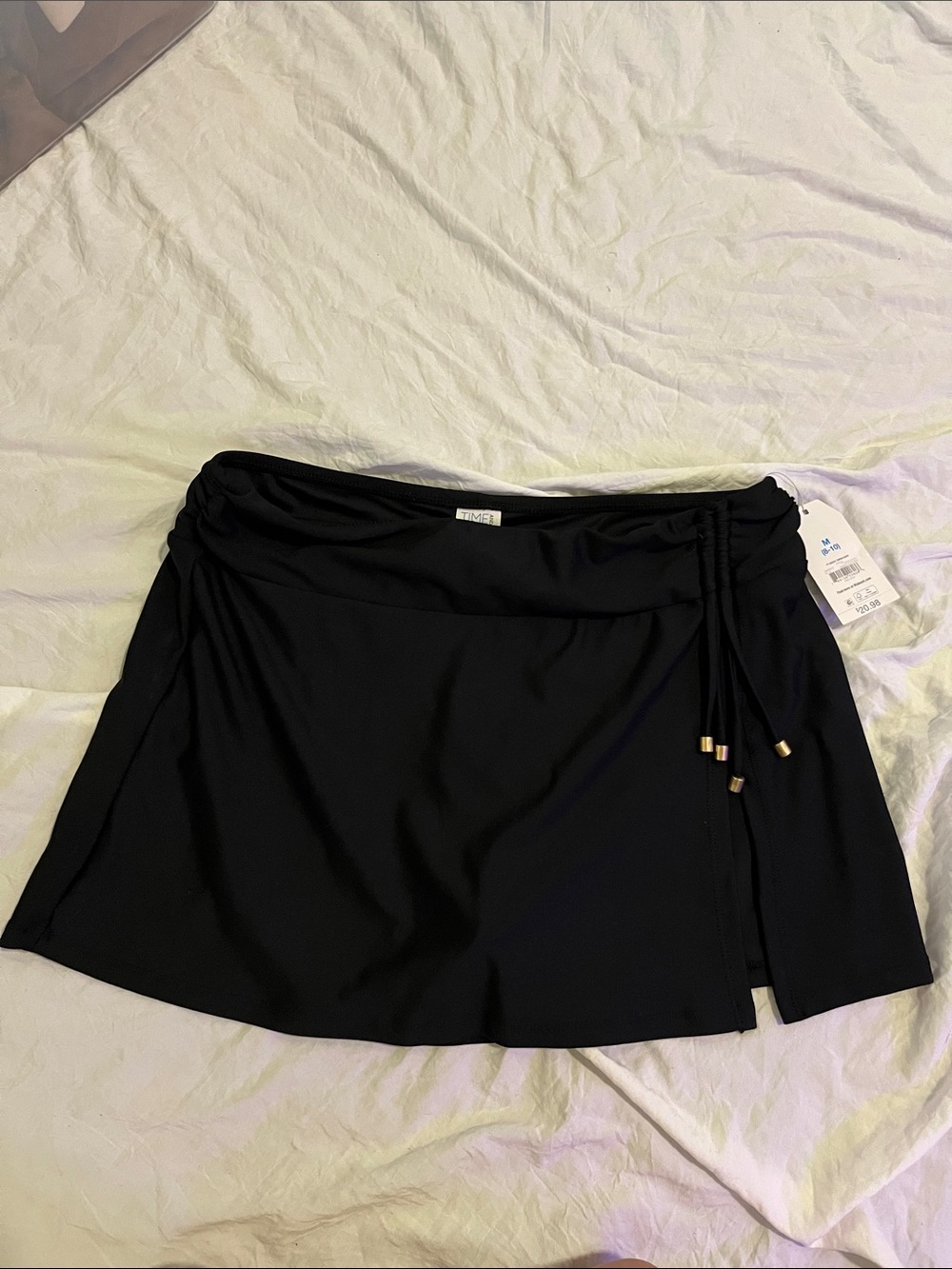 Target Black Women’s Swim Skort with Drawstring